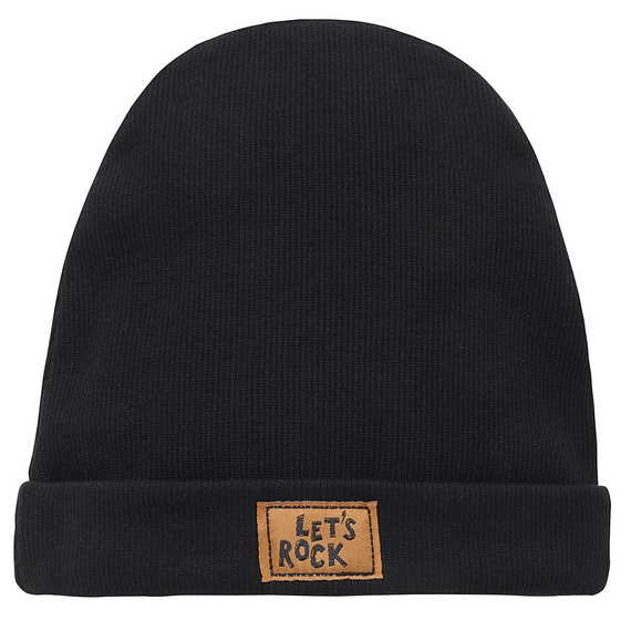 Czapka dziecięca Lets Rock Pinokio - czarny