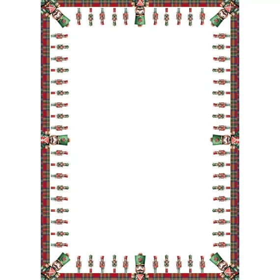 Obrus świąteczny Dziadki do orzechów Markizeta