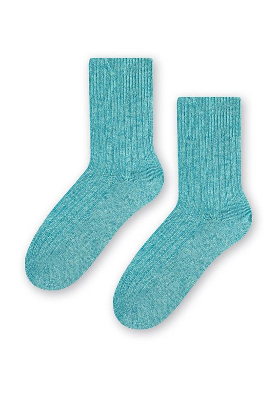 ART..093 Skarpety Damskie Wełniane Steven 023 czarny