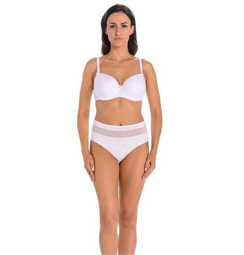 Figi z wysokim stanem Vera Teyli - biały