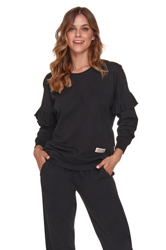 PM.4351 Piżama Damska Doctor Nap - black