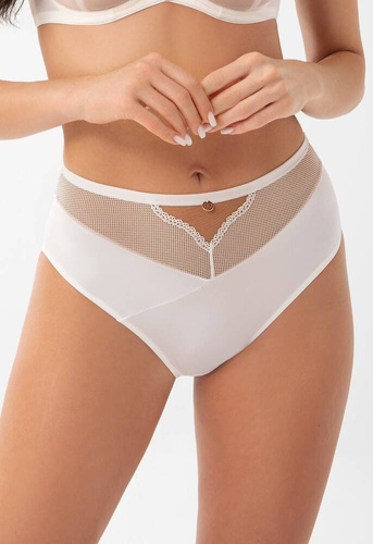 Figi damskie K 901 Ida Gorsenia śmietankowy