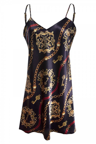 Halka satynowa DK-HK DKaren czarny 14 