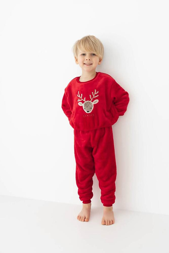 Piżama dziecięca Harriet Kids Sensis - czerwony
