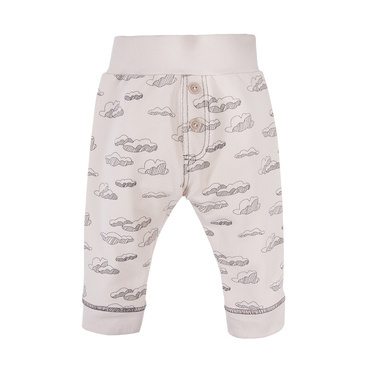 Spodnie z nadrukiem Balloons Eevi - beż druk