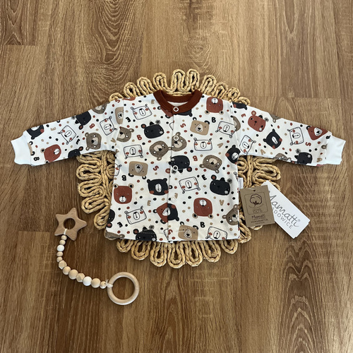 Kaftanik niemowlęcy KA10510 Teddy Mamatti