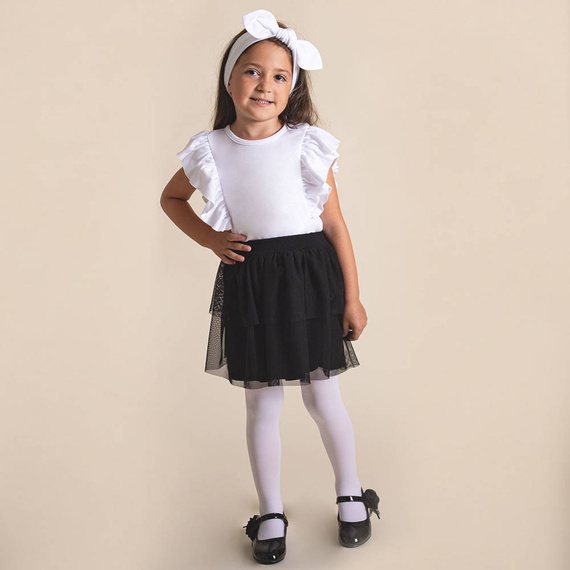 Bluzka z krótkim rękawem 163574 Nicol - biały