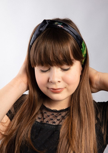 Opaska Flowers DKaren 07 biały