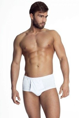 6068 Slipy męskie Mewa biały