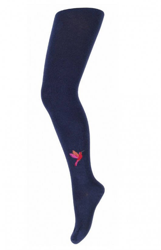 W28.01N Rajstopy Dziewczęce - navy 276