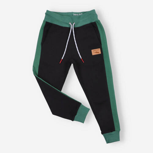 Lagarto Verde Spodnie dresowe dla chłopca- czarny