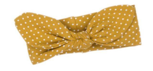 176064 Michalina Opaska niemowlęca Nicol - musztardowy