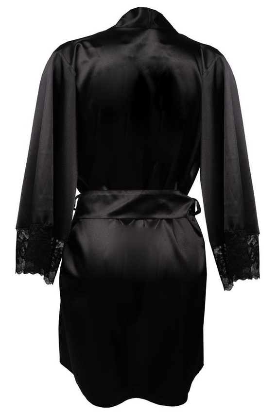 Podomka Szlafrok Damski Adelaide Dkaren - Czarny