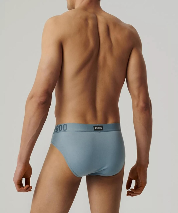 Slipy męskie 3MP-199 A'3 Atlantic-granatowy-niebieski-grafitowy