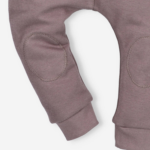 Spodnie niemowlęce z bawełny organicznej Sweets Koala Nini czekoladowy 