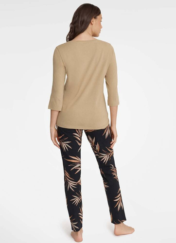 Piżama Damska 40928 Garden   Henderson beżowy