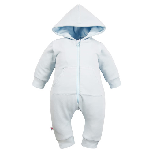 Pajac z kapturem kombinezon Ciao Eevi -niebieski