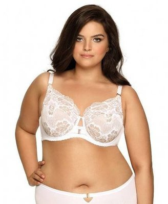 Biustonosz usztywniany full cup 1939 Ava biały