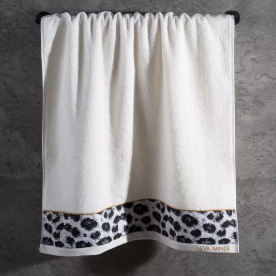 Ręcznik Eva Minge Eva 22 pantera Eurofirany kremowy