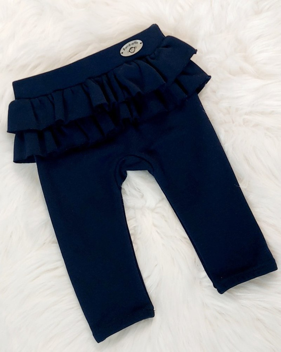 Spodnie niemowlęce Lola Bambarillo czarny