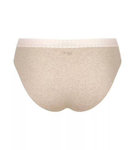 Figi Damskie GO Ribbed R Tai C2P 2-pak Sloggi - grey combination