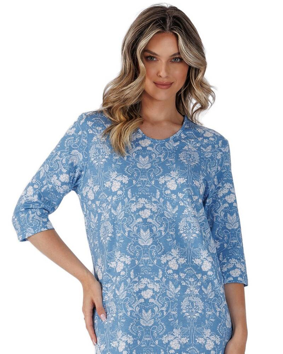 Koszula damska 1529 Omia Leveza niebieski