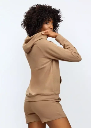 Komplet dresowy Koko Dkaren - brązowy