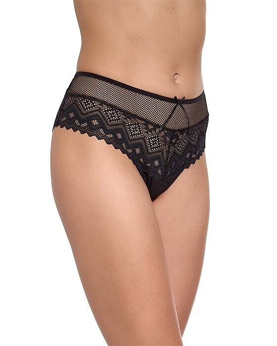 Figi damskie 204 Gabidar -czarny