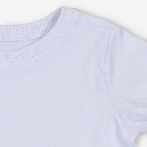 T-shirt dla chłopca KAR-2007/BIA Lagarto Verde biały 