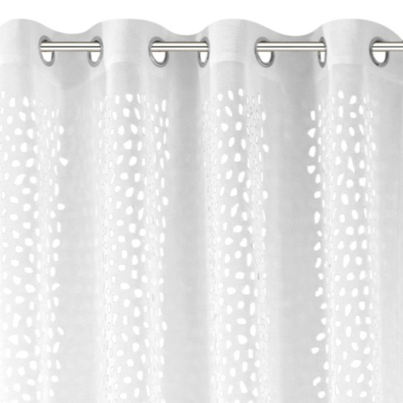 Zasłona gotowa RENE Eurofirany biały