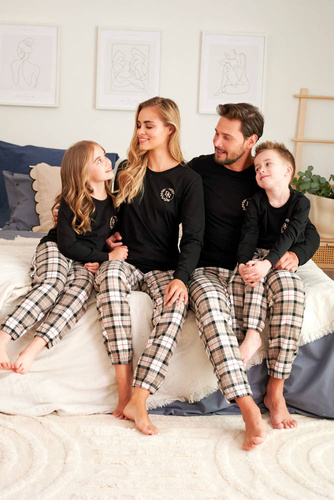 PDU.5214 Piżama dziecięca Unisex Doctor Nap - black