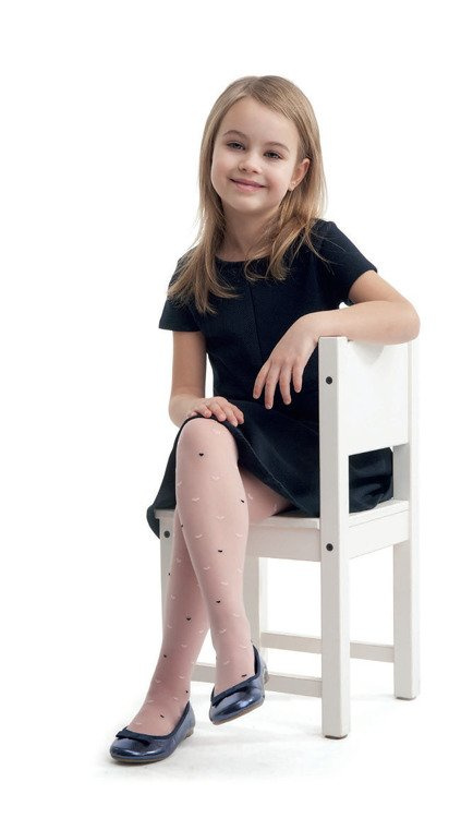 Rajstopy dziewczęce Latika 20 den Knittex bianco