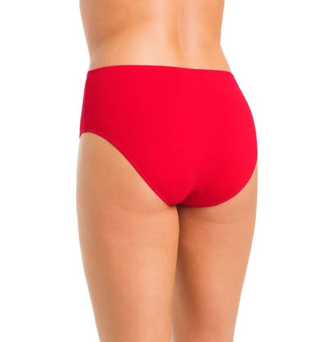 Figi z koronką Violetta Teyli - czerwony