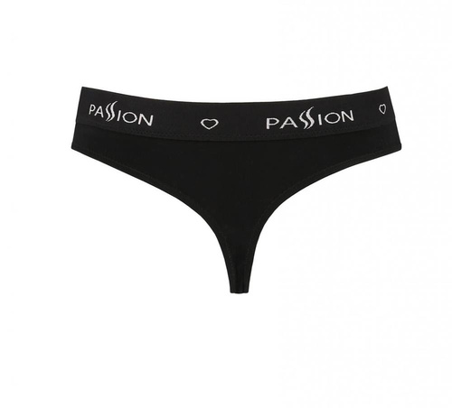 Stringi damskie PS008 Passion czarny