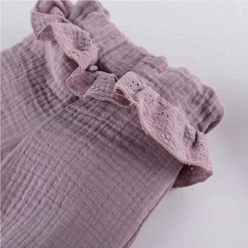 Spodnie muślinowe Botanic Eevi - wrzos