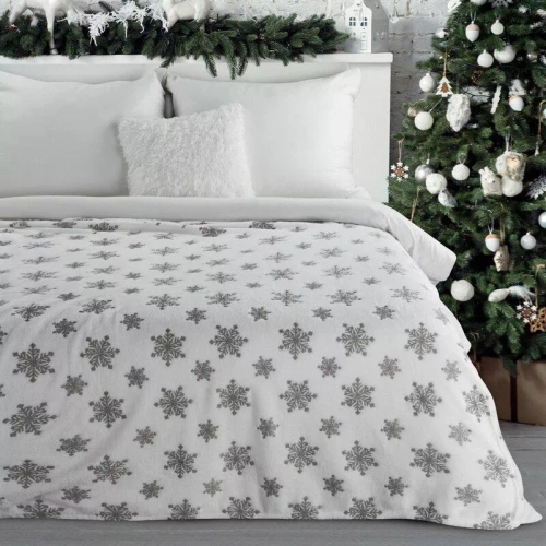 Koc świąteczny Blink Eurofirany srebrny