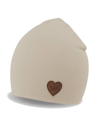 Czapka CP003 Girl Noviti - 01 beżowy jasny