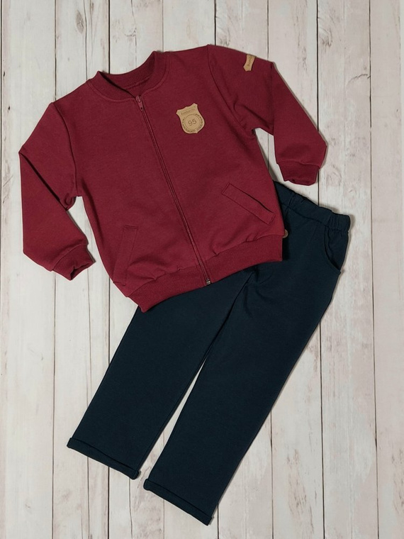 Bluza chłopięca Mieszko Bambarillo szary