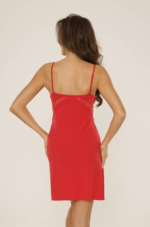 Koszula nocna 739 Velar Forex - czerwony