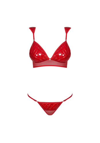 Komplet Hunteria Set Obsessive  czerwony