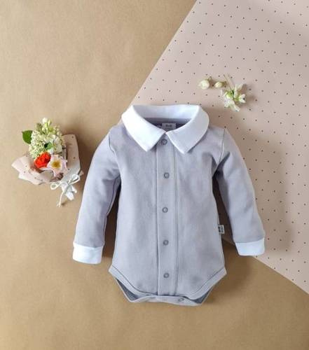 Body 045DR Little Gentleman Marija - szary