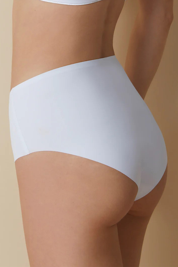 Figi Selene Maxi Braga 503 białe – bezszwowe z wysokim stanem, wygodne i dopasowane
