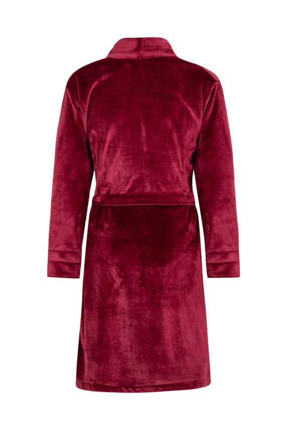 Szlafrok damski polarowy Elen ByShelly - bordowy