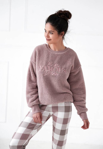 Piżama damska Kaycee Sensis -pudrowy róż