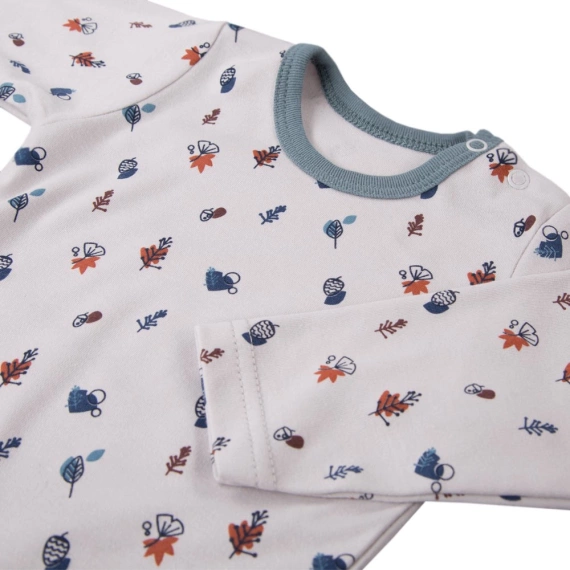 Body z długim rękawem Adventure Ewa Klucze- szary druk