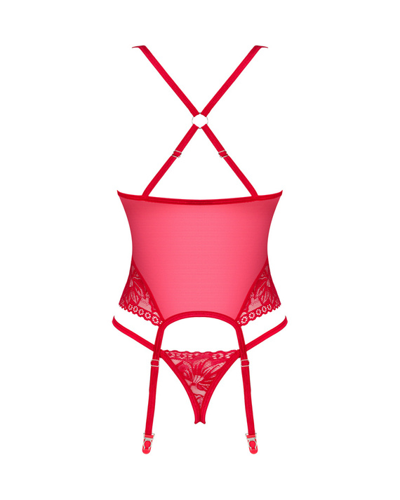 Gorset LaceloveObsessive - czarny