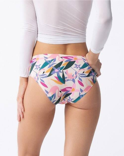 Figi Damskie Flamingo Simple Classic Julimex -multicolor