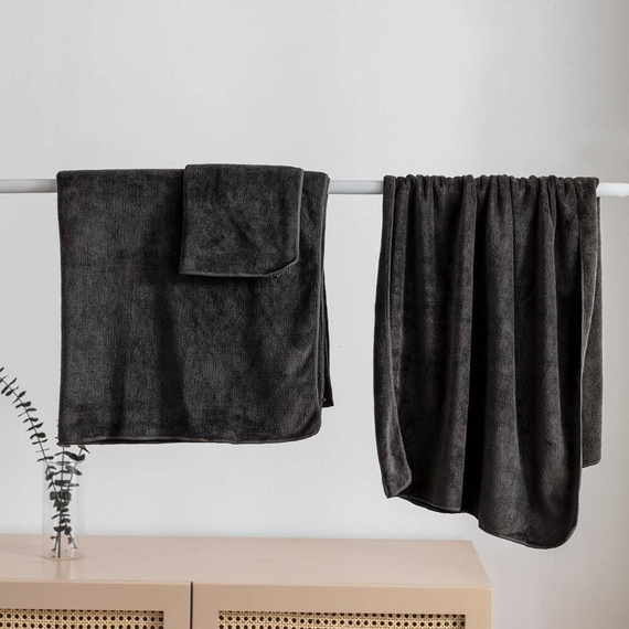 Ręcznik szybkoschnący z mikrofibry Active Spod Igły i Nitki szary