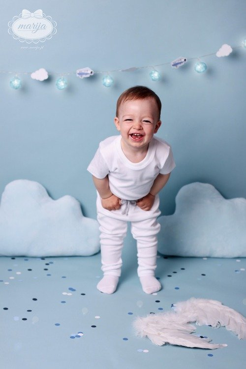 1613 Universal Koszulka niemowlęca Marija - biały