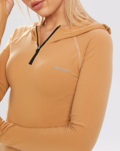 Bluza sportowa damska Adapt Spaio iced coffee